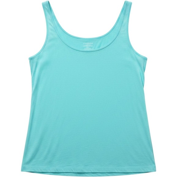 Lord & Taylor Tops - Lord & Taylor Iconic Fit Tank Top Womens 2X Turquoise Blue Scoop Neck Sleeveless